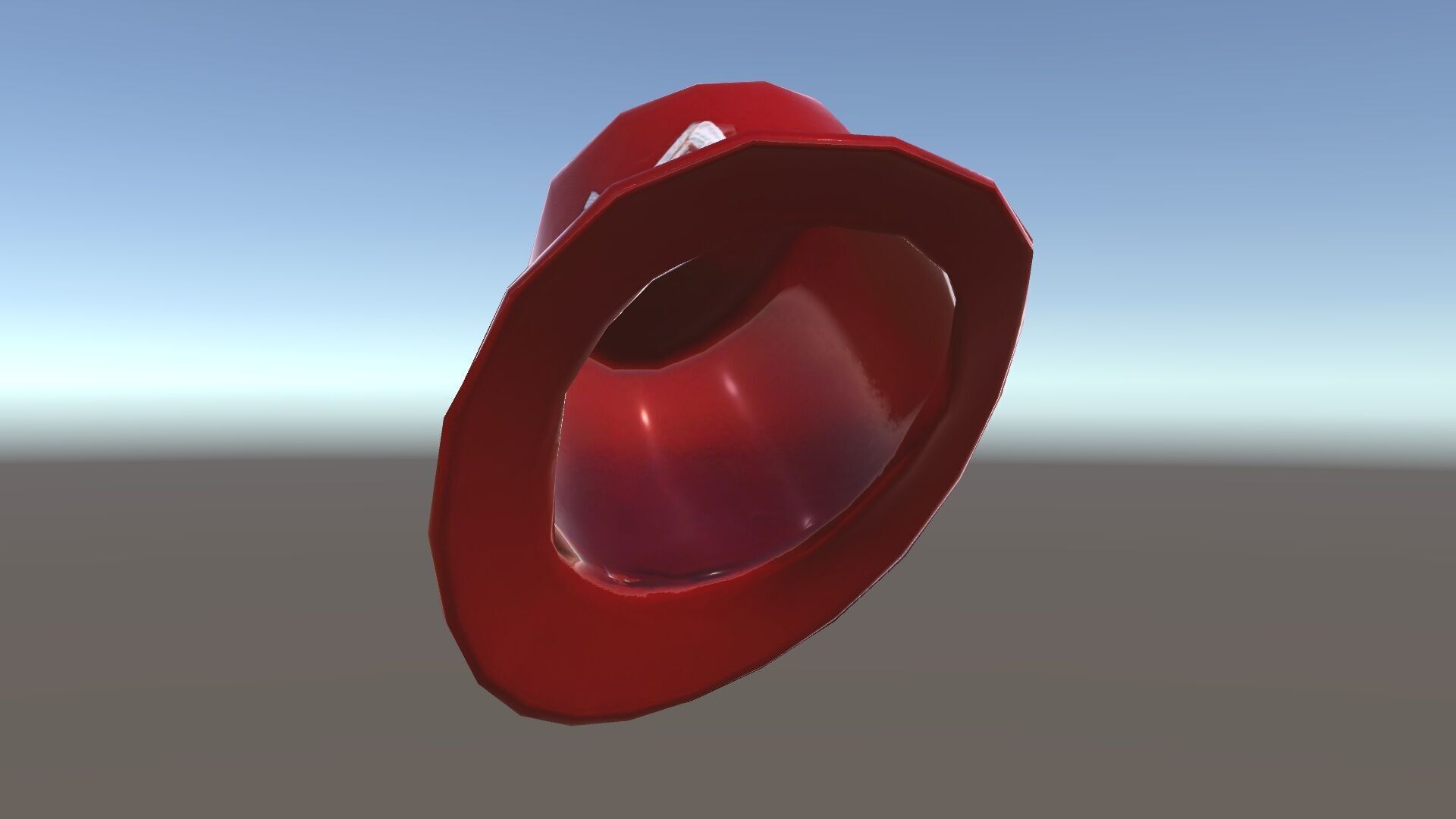 Red Fedora Hat with Decorative Patterns Model Pack Low-poly 3D model_35