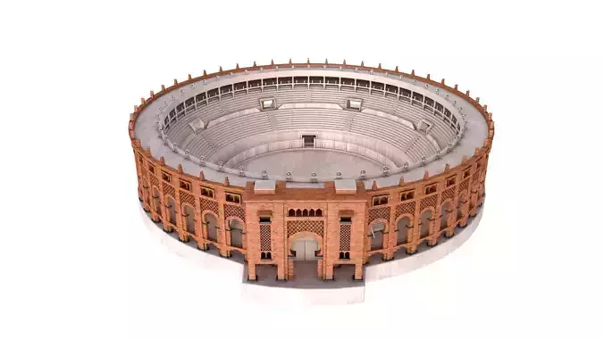 Plaza Cultural  Santamaria 3D model