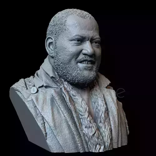Laurence Fishburne as Bowery King 3D print model