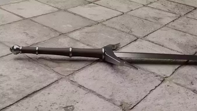 witcher-style sword