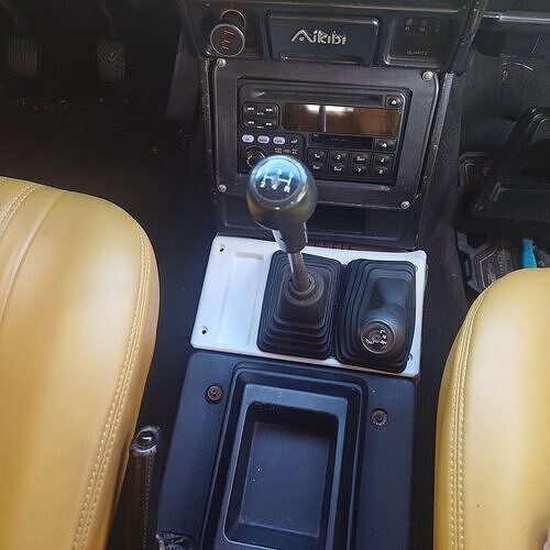 Mitsubishi Pajero Mk1 Centre Console 3D print model