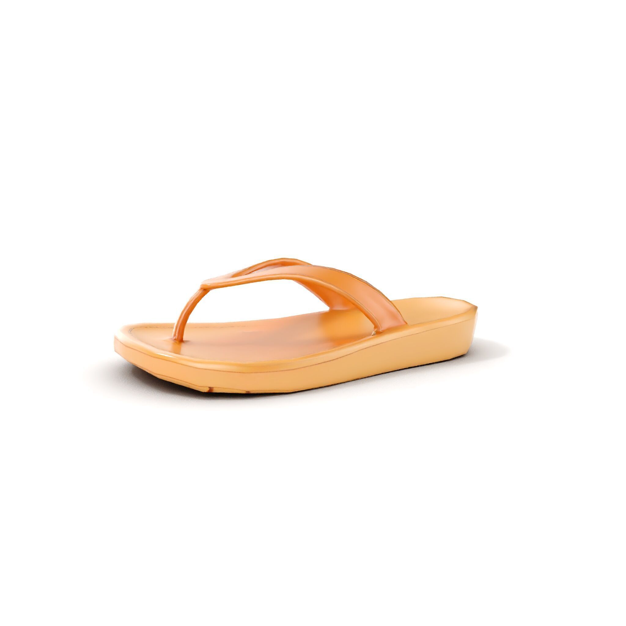 Realistic FlipFlop Sandals D Model Pack Low-poly 3D model_7