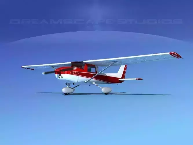 Cessna 150 Aerobat V06 3D model