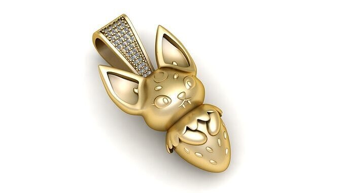 BABY  MOUSE  PENDANT 3D print model