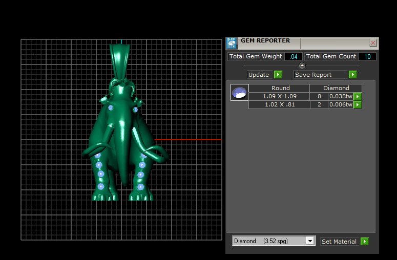 mammoth pendant 3D printable model 3D print model_5