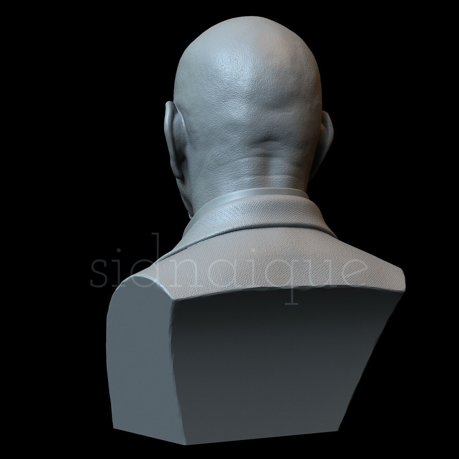 Ben Kingsley 3D print model_4