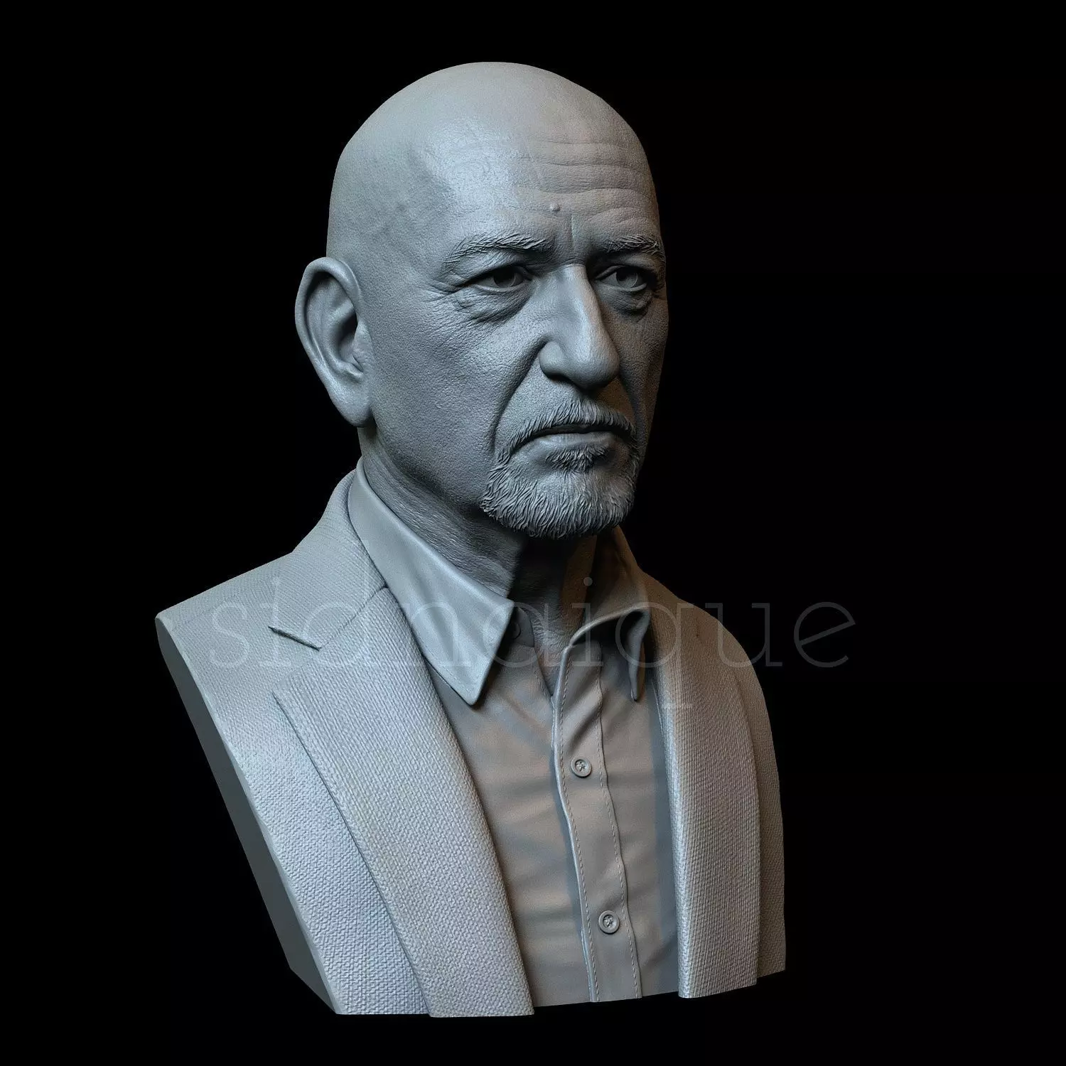 Ben Kingsley 3D print model_0