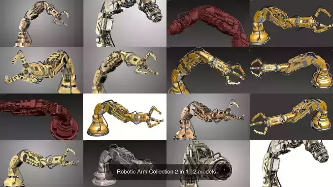 Robotic Arm Collection 2 in 1