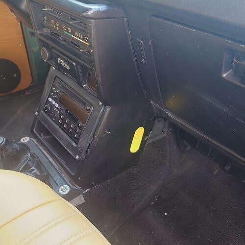 Mitsubishi Pajero Mk1 Centre Console Trim 3D print model