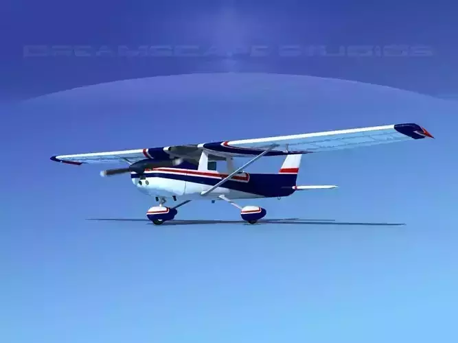 Cessna 150 Aerobat V07 3D model