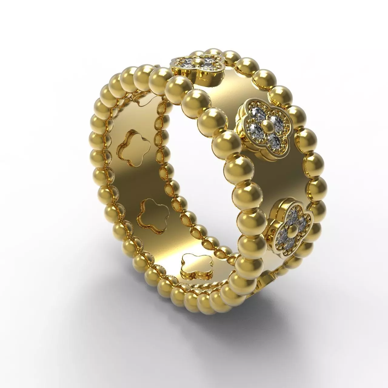 Van Cleef Ring 3D print model_0