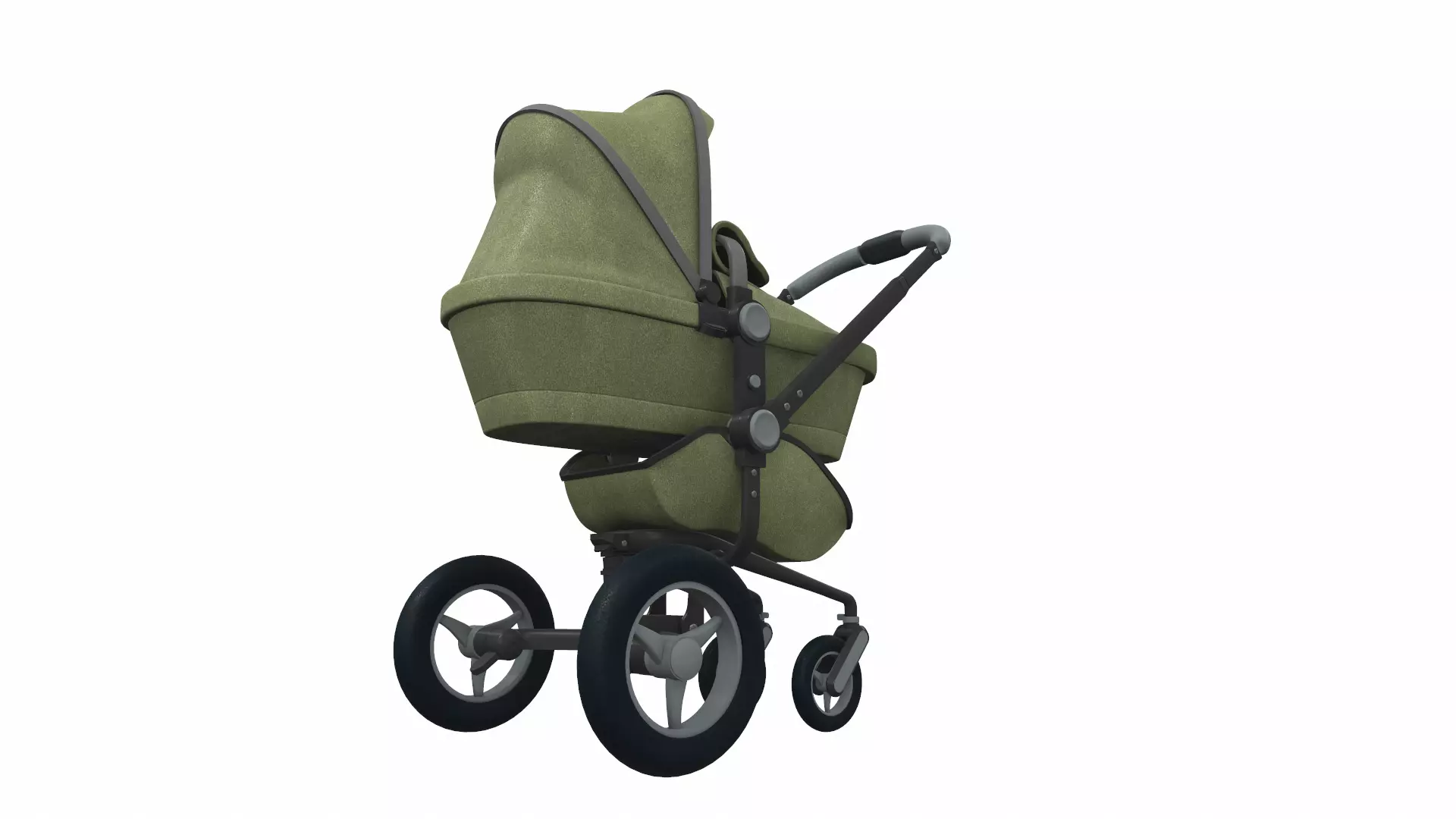 Baby stroller 01 3D model