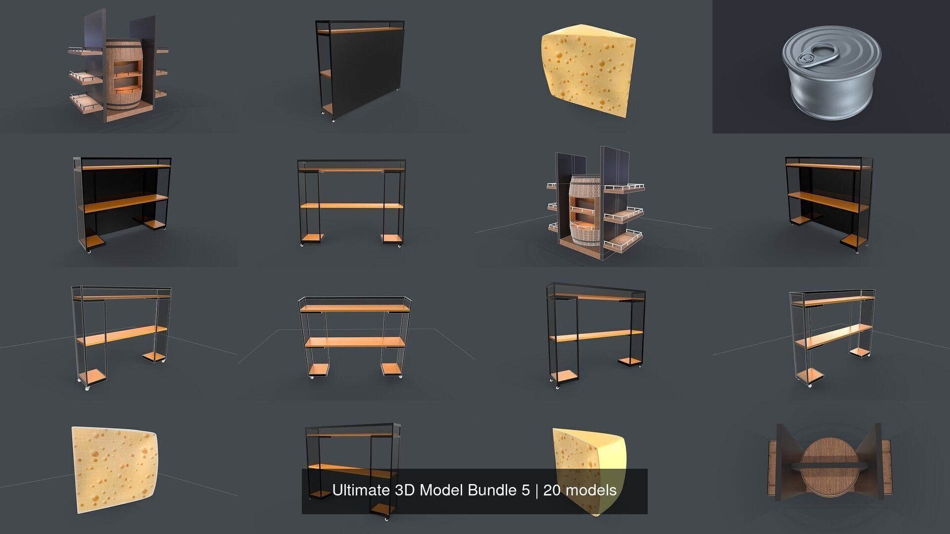 Ultimate 3D Model Bundle 5 3D Model Collection_5