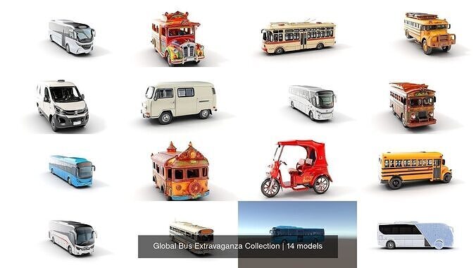 Global Bus Extravaganza Collection 