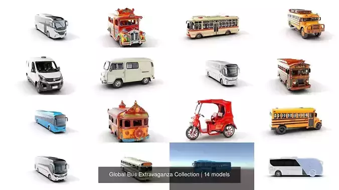 Global Bus Extravaganza Collection 