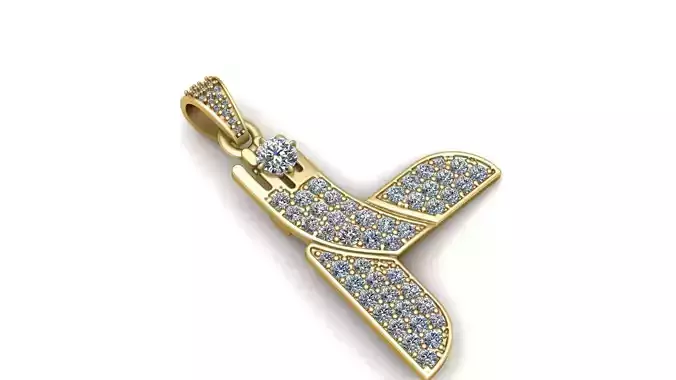 Uniquependant best 3D printable MODEL PENDANT