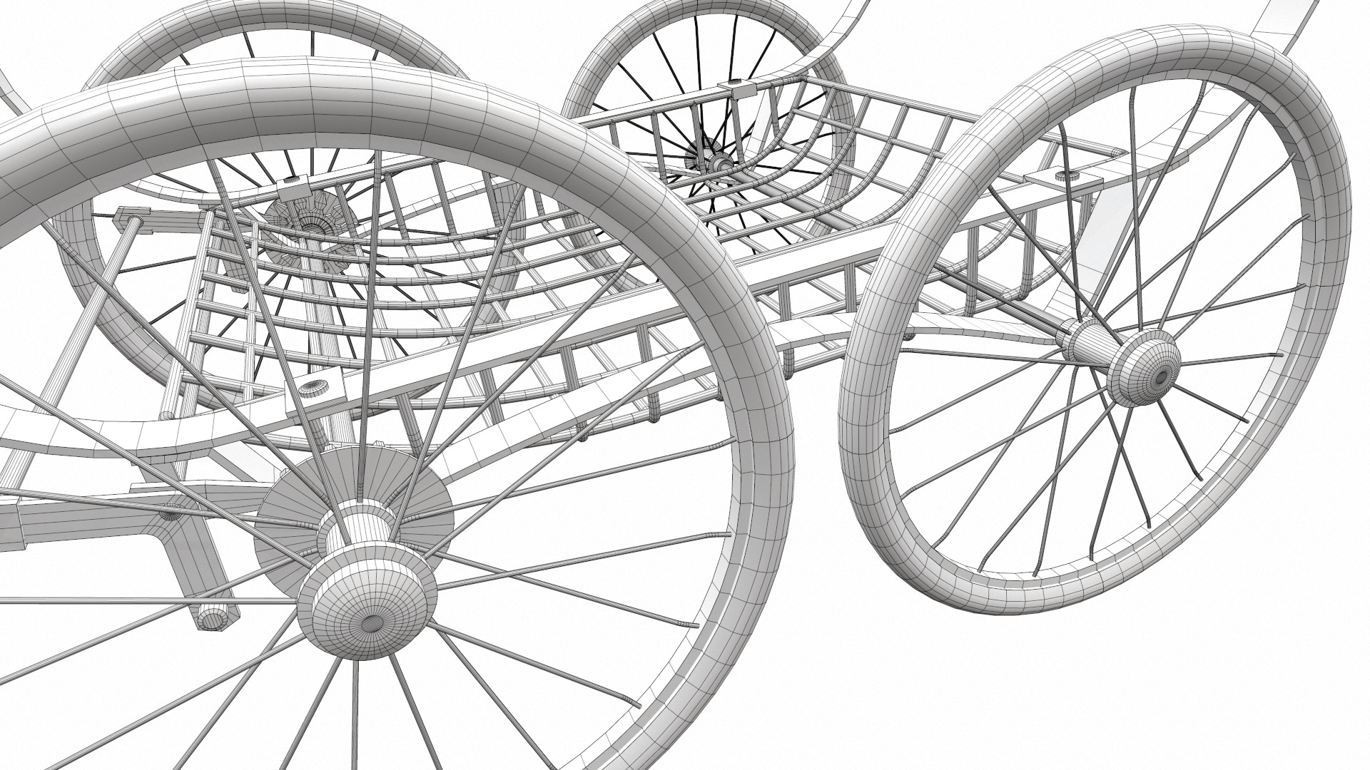 Baby stroller 02 3D model_21