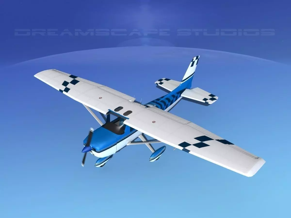 Cessna 150 Aerobat V10 3D model