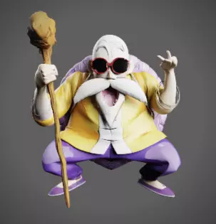 Master Roshi - Dragon Ball 3D print model