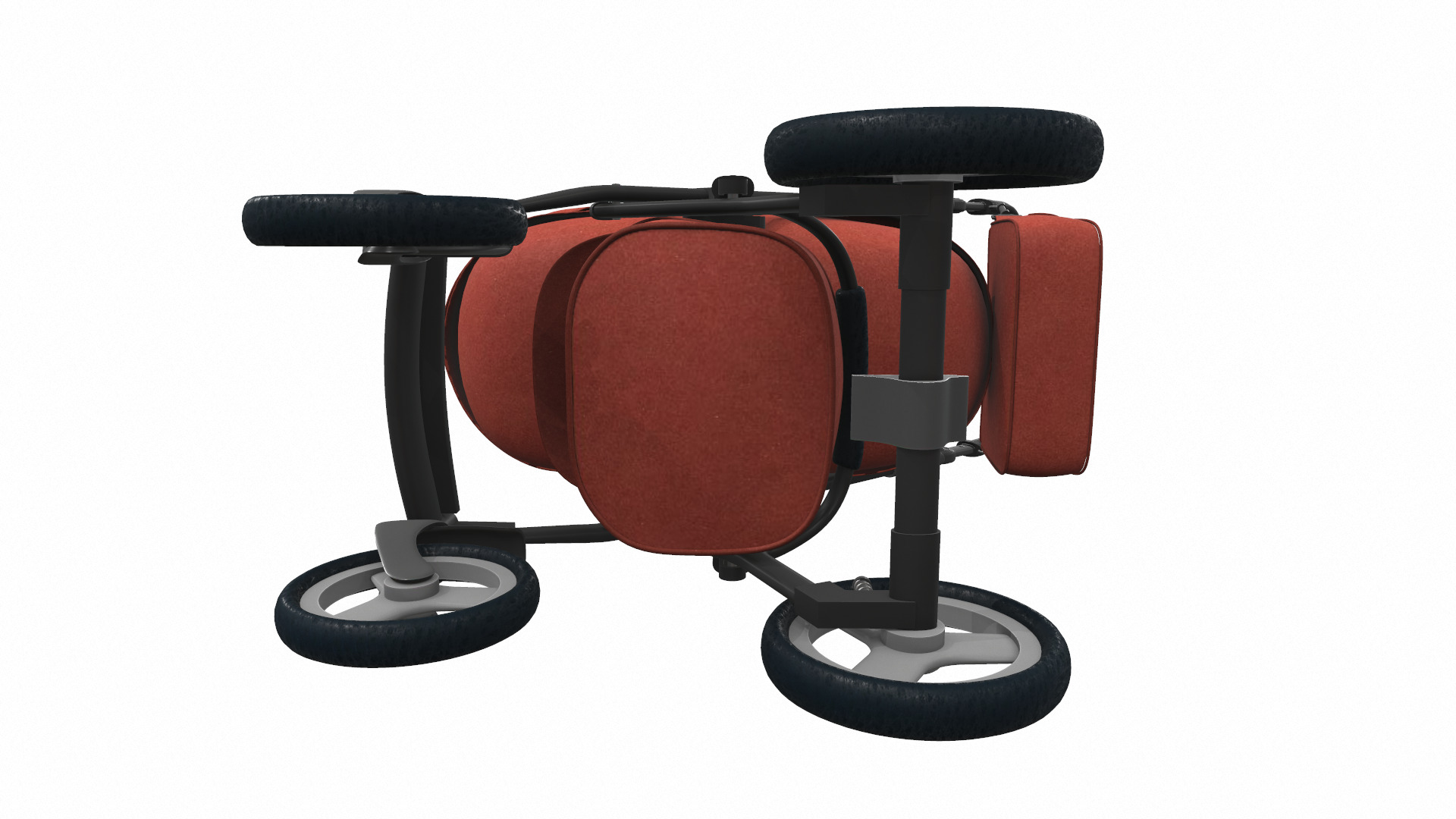 Baby stroller 03 3D model_6