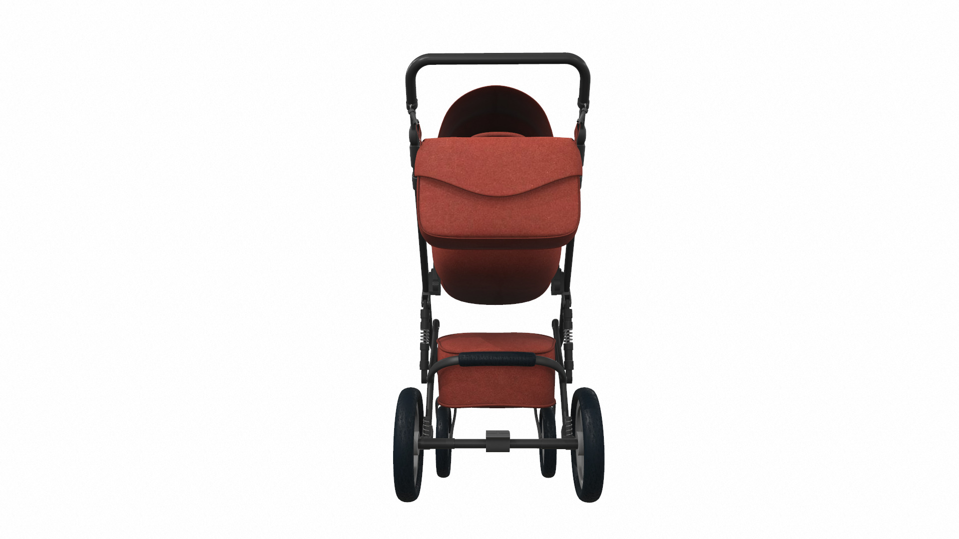 Baby stroller 03 3D model_5