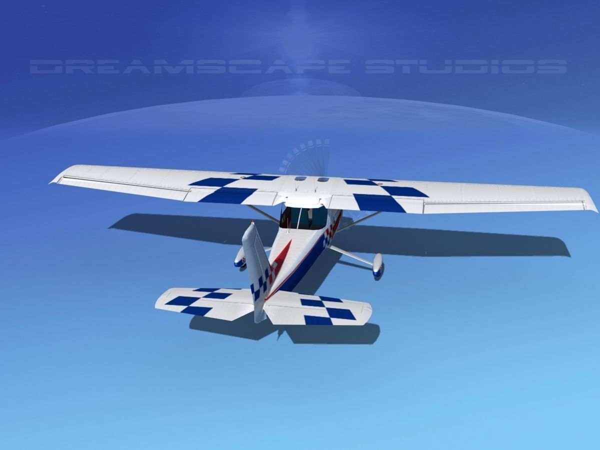 Cessna 150 Aerobat V11 3D model_6