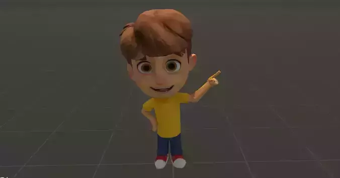 3d kid model
