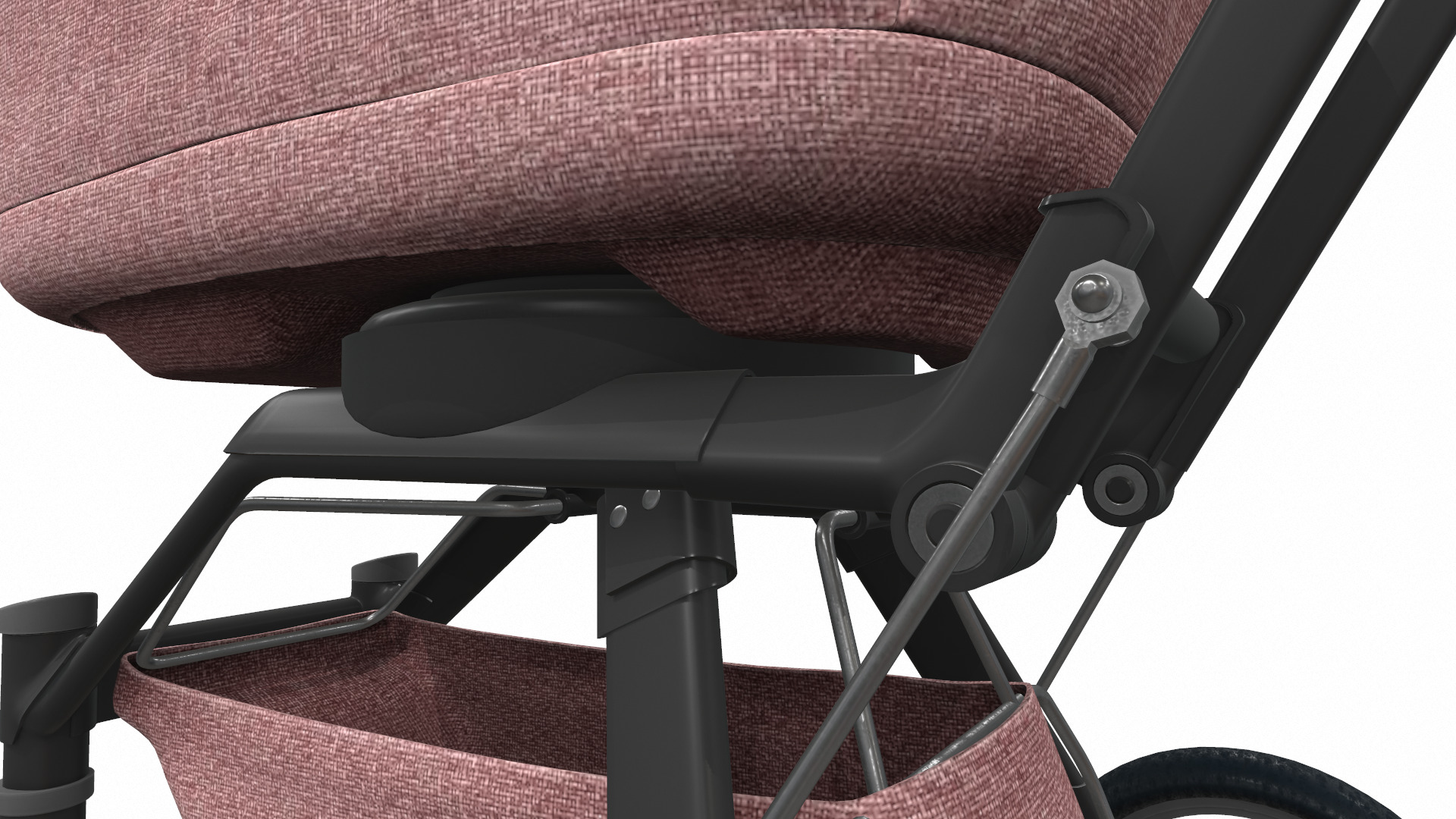 Baby stroller 06 3D model_10