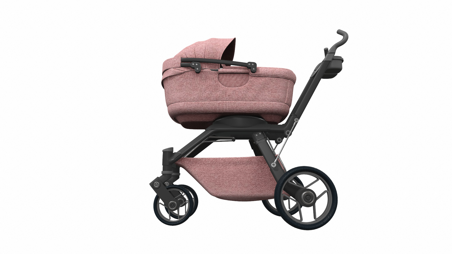 Baby stroller 06 3D model_1