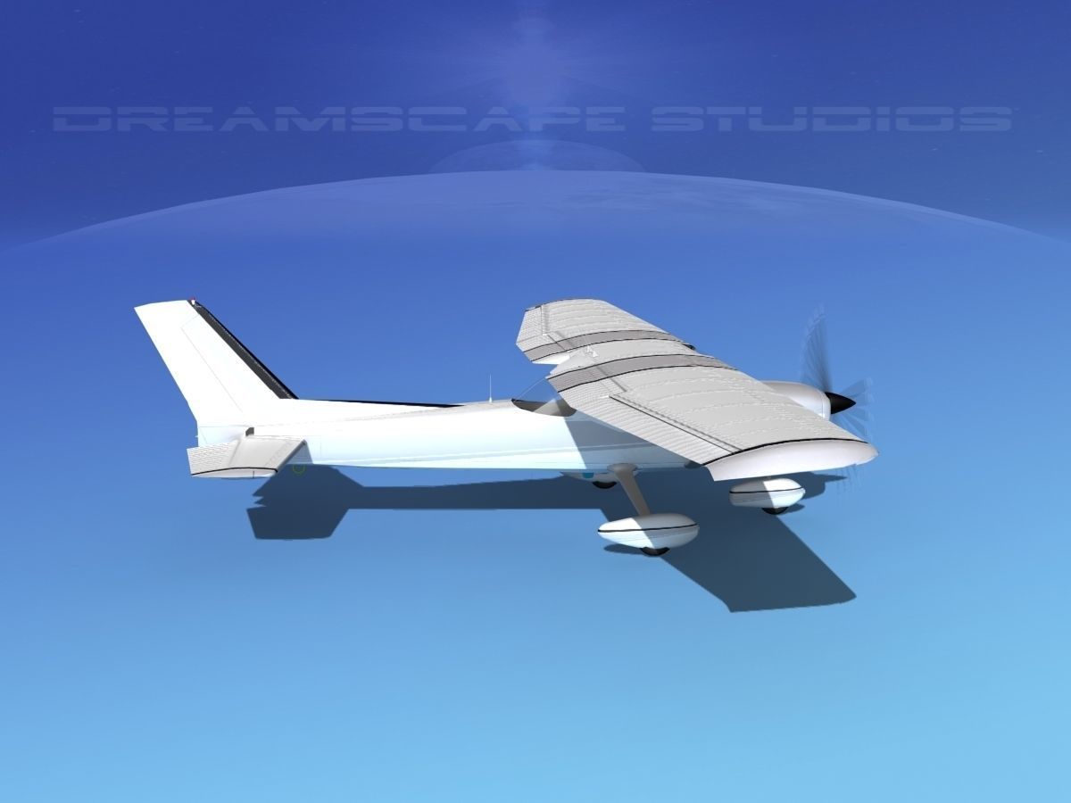 Cessna 150 Commuter V01 3D model_4