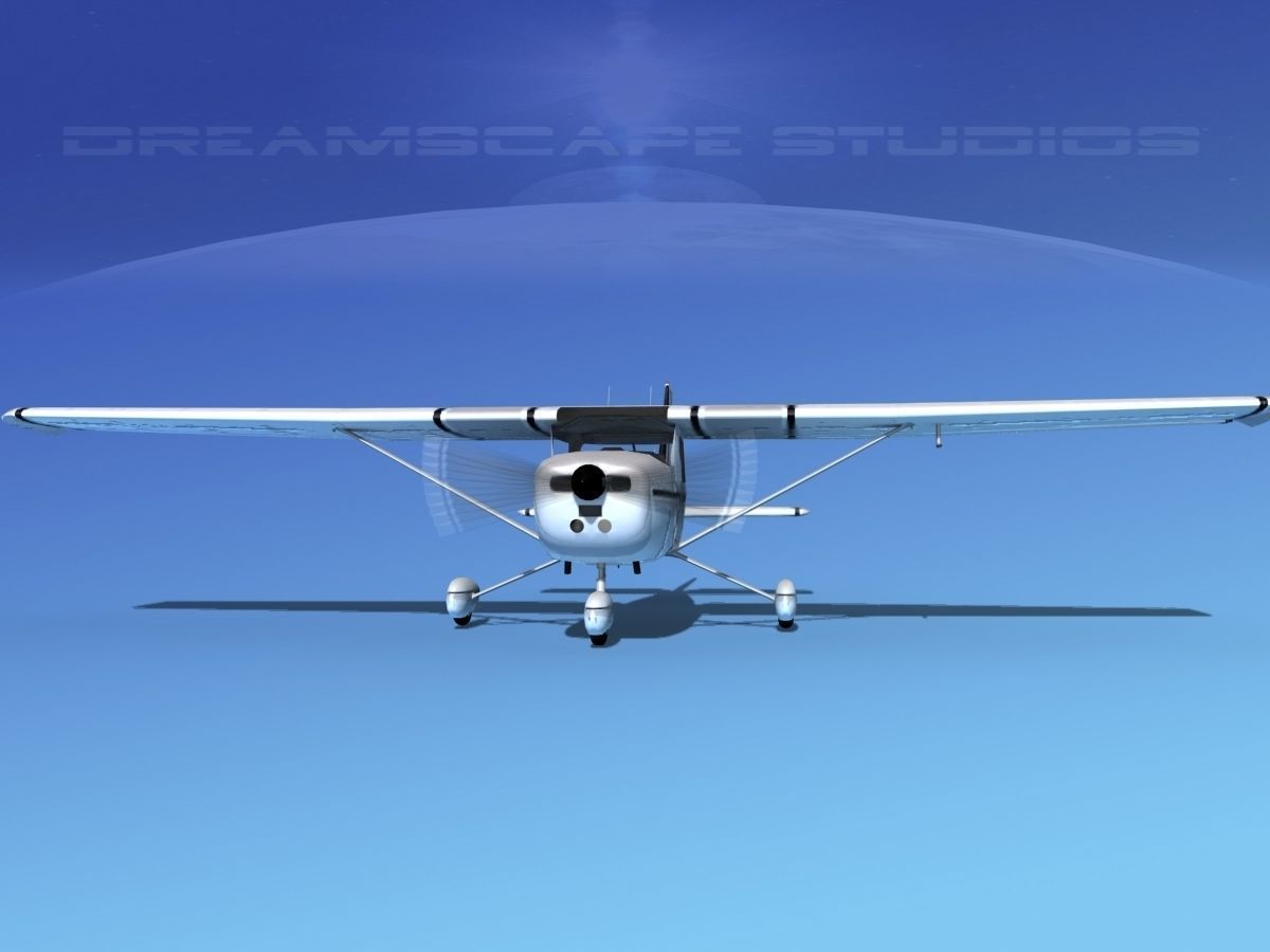 Cessna 150 Commuter V01 3D model_1