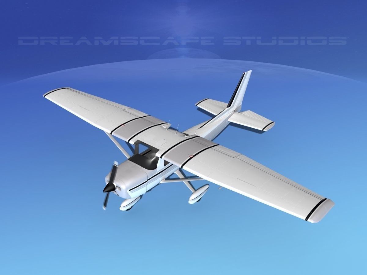 Cessna 150 Commuter V01 3D model_10
