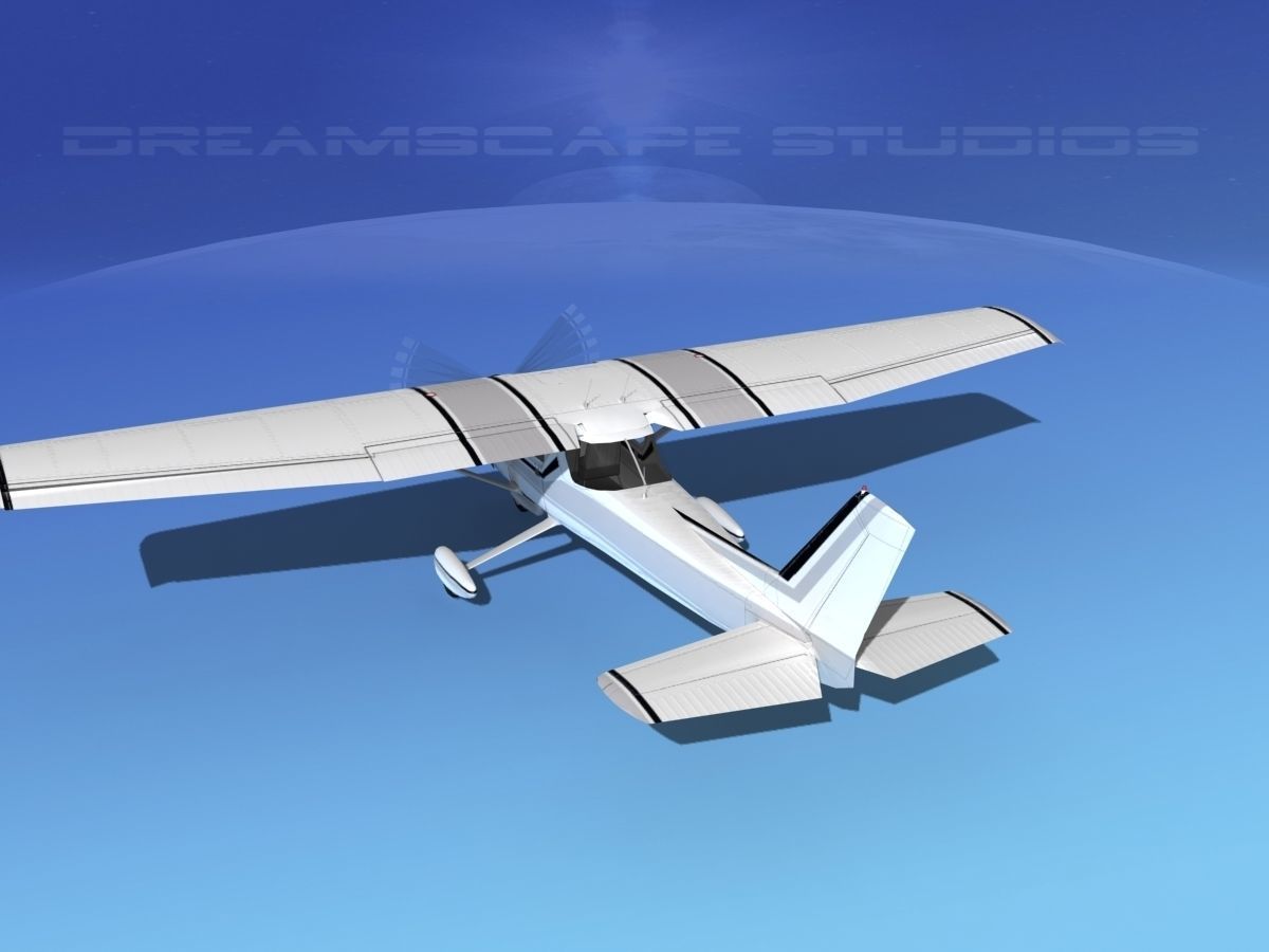 Cessna 150 Commuter V01 3D model_7