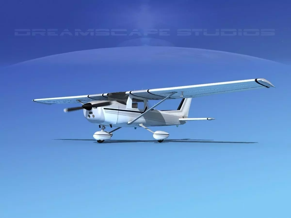 Cessna 150 Commuter V01 3D model_0