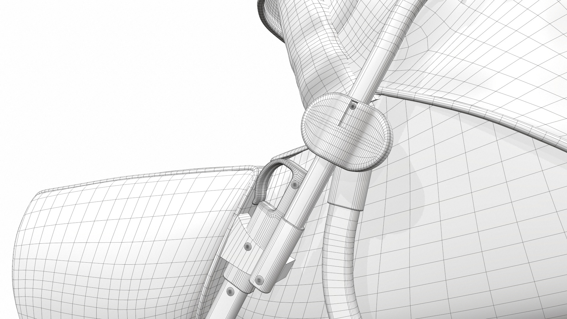 Baby stroller 07 3D model_23