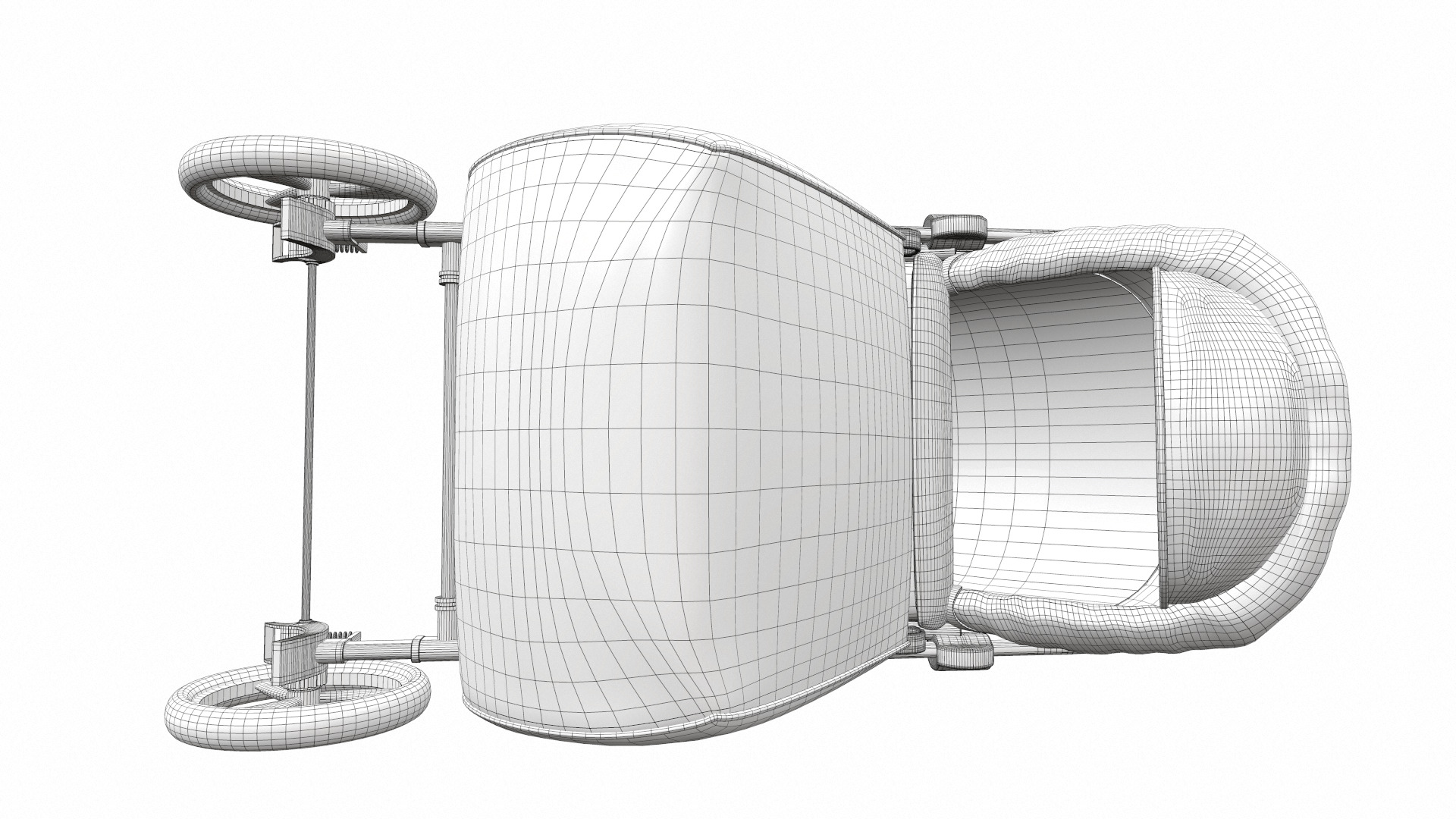 Baby stroller 07 3D model_19
