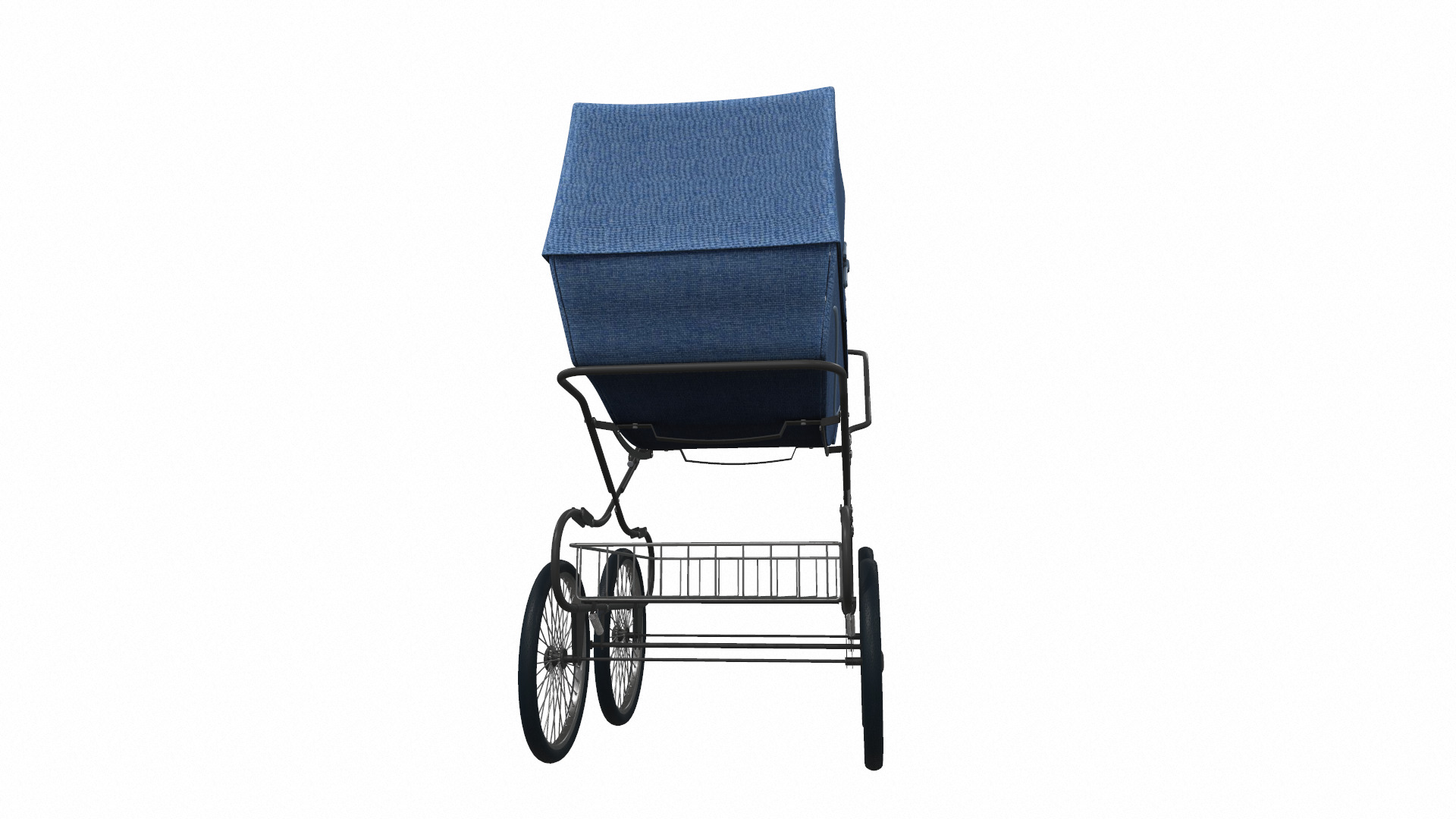 Baby stroller 08 3D model_2