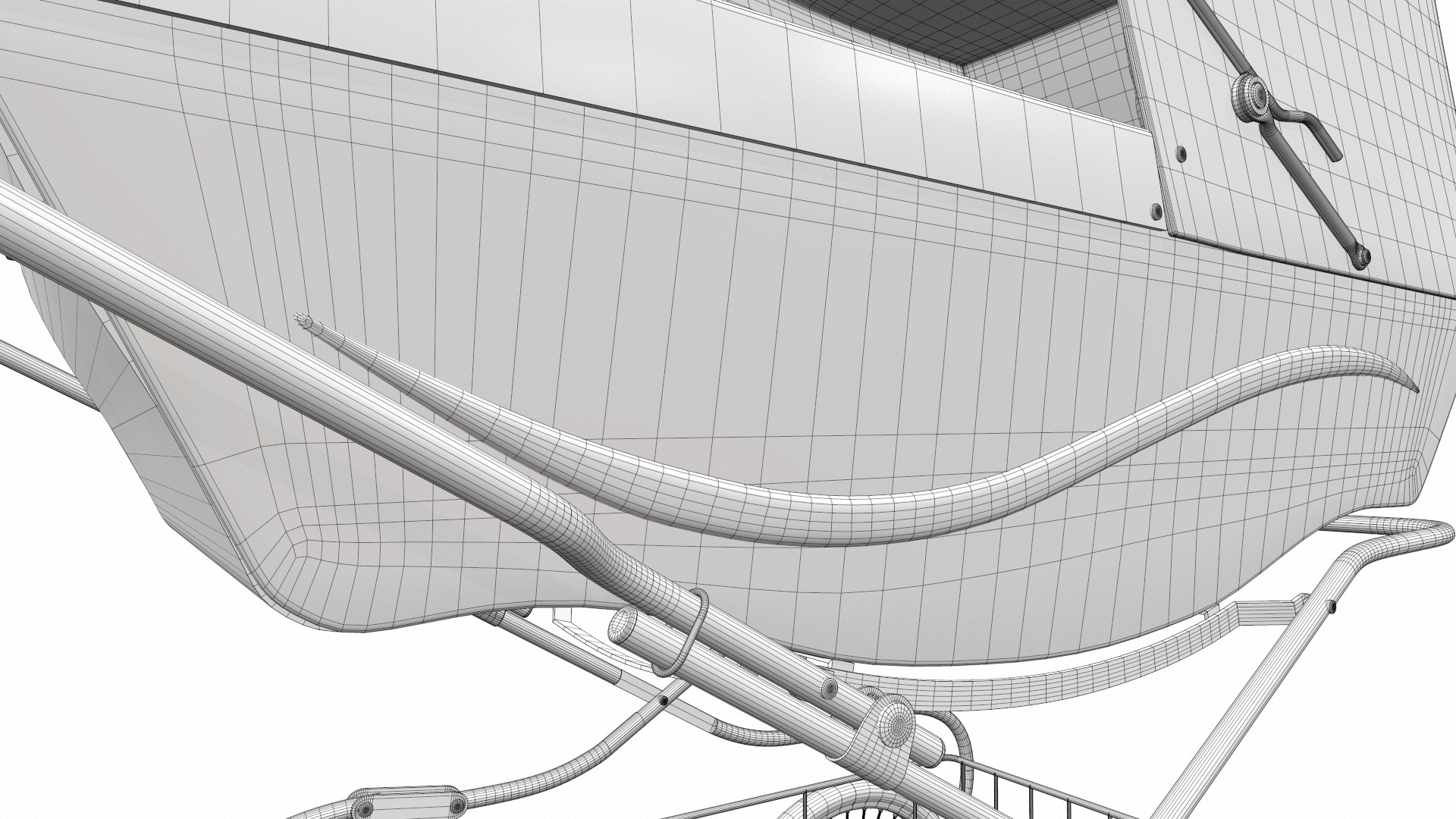 Baby stroller 08 3D model_22