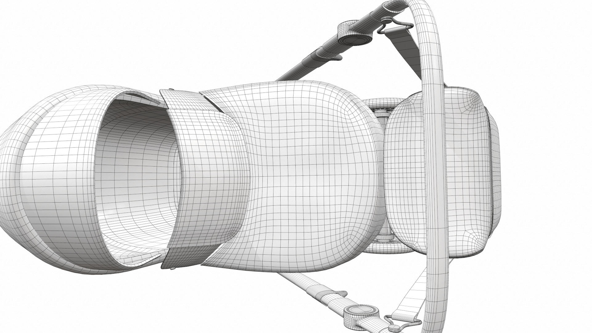 Baby stroller 09 3D model_19