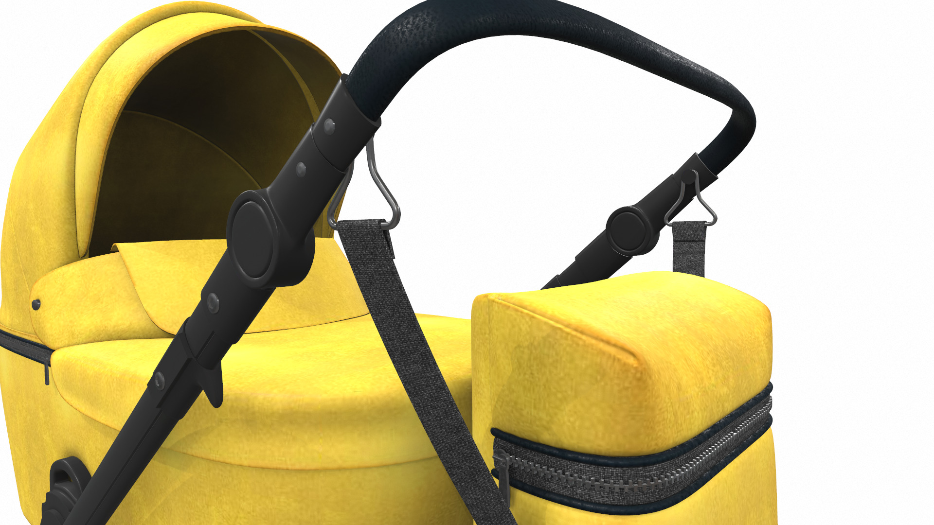 Baby stroller 09 3D model_11