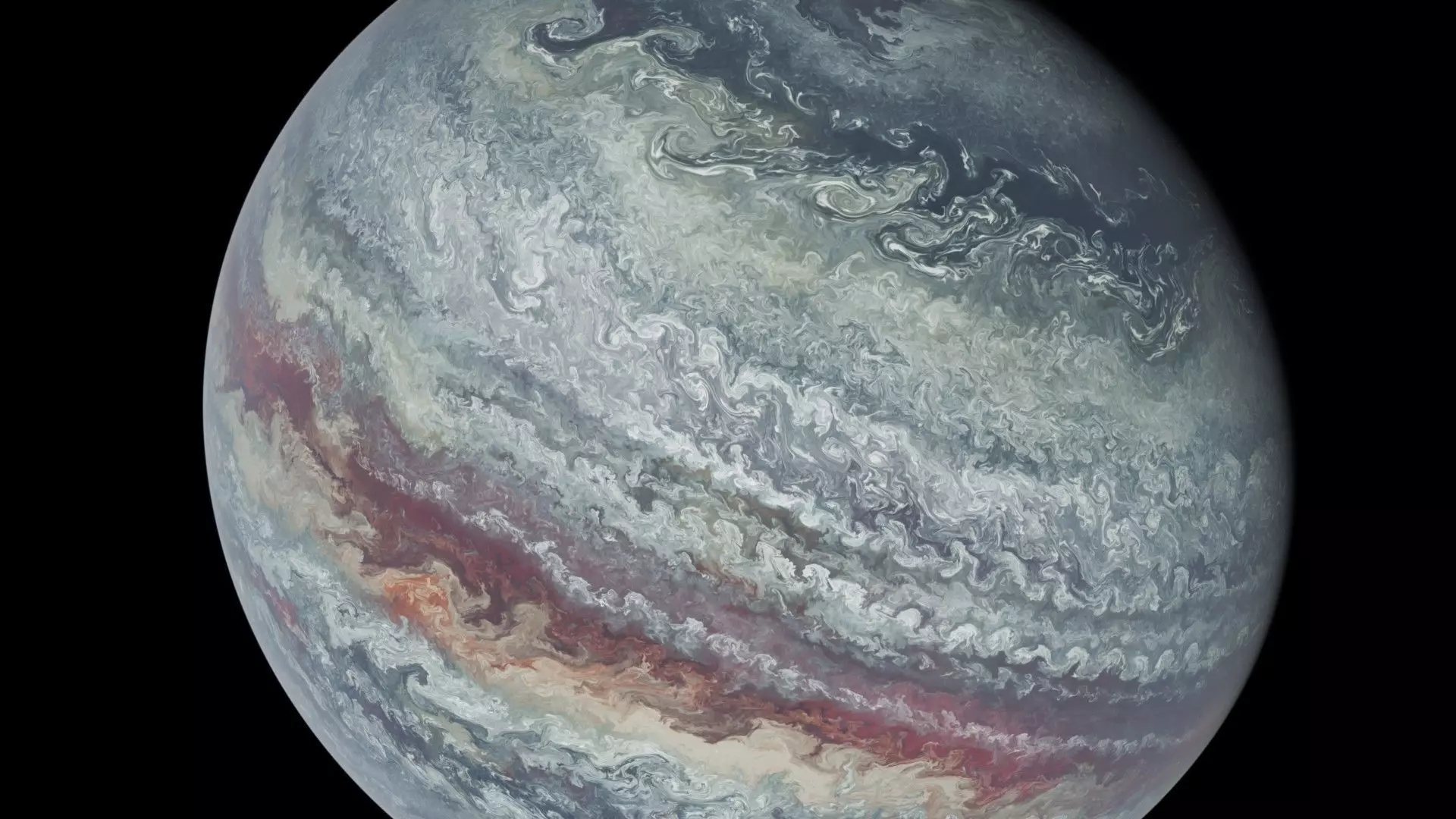 Exoplanet Series 01 - Crimson Storm 3D model_16