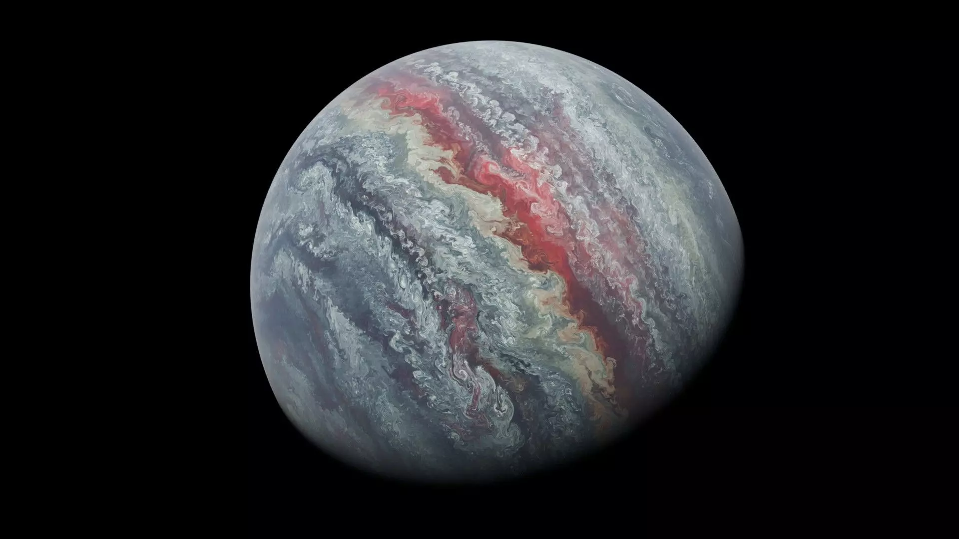 Exoplanet Series 01 - Crimson Storm 3D model_31