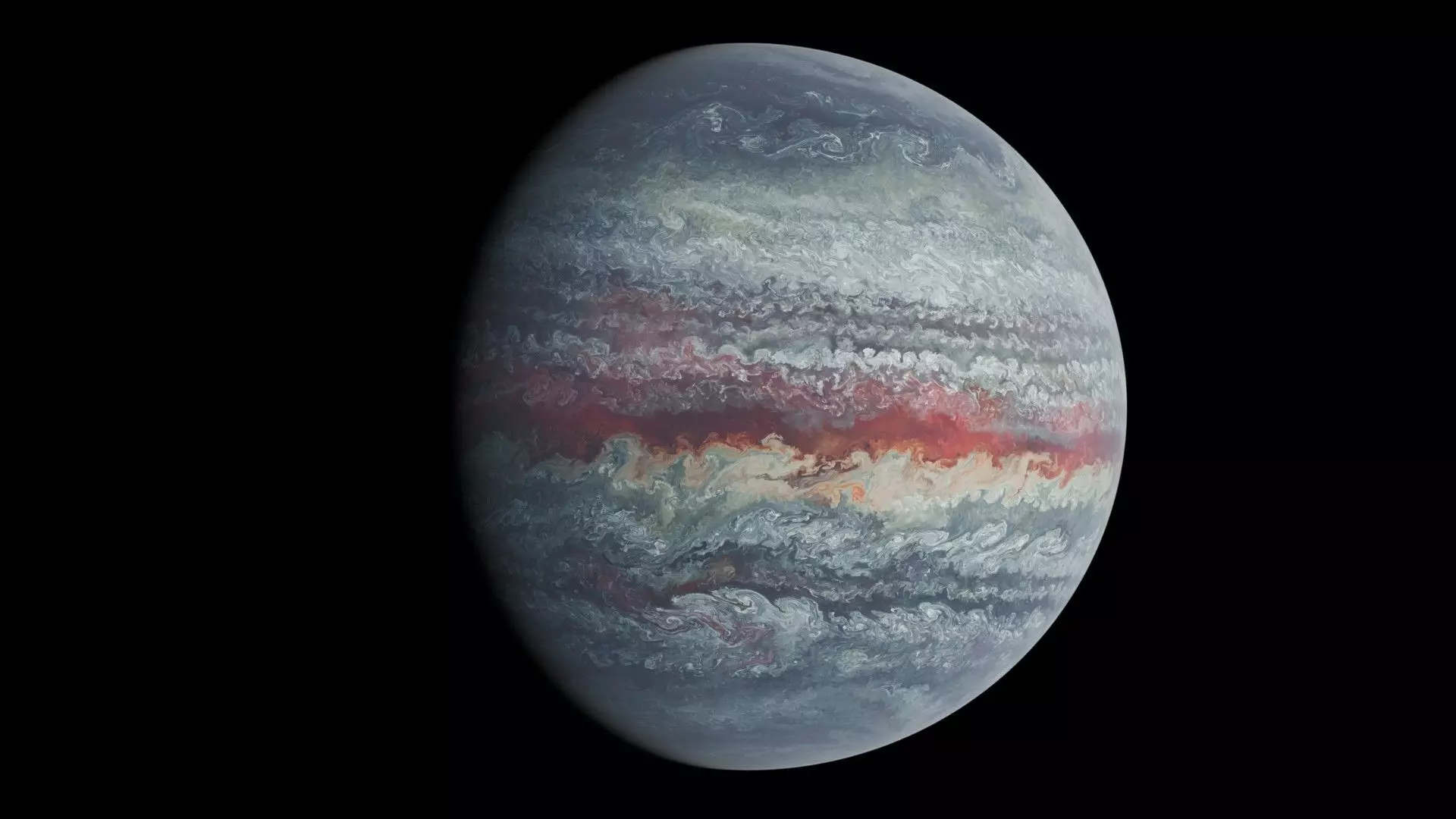 Exoplanet Series 01 - Crimson Storm 3D model_2