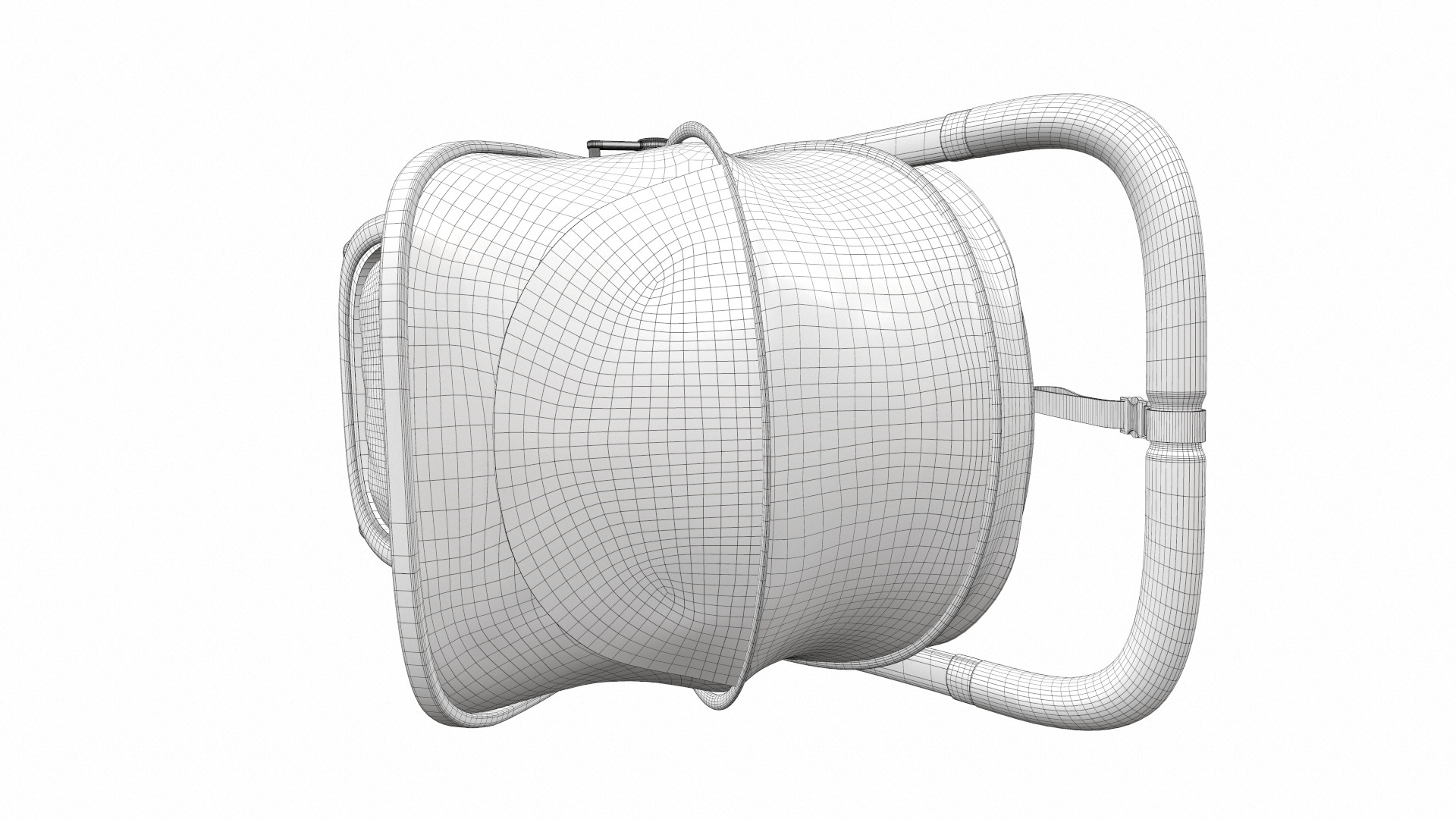 Baby stroller 11 3D model_19