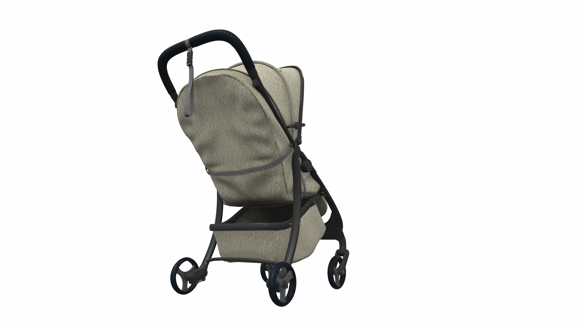 Baby stroller 11 3D model_3