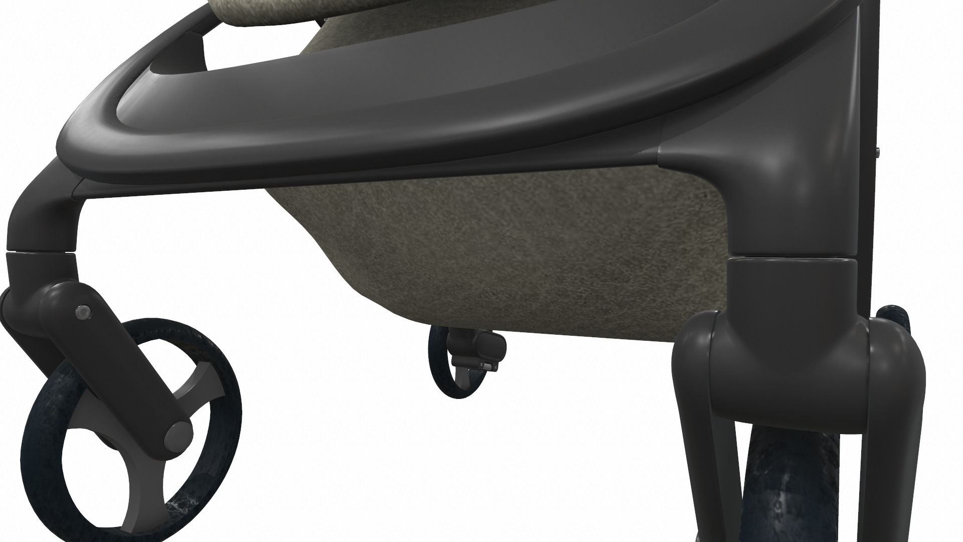 Baby stroller 11 3D model_9