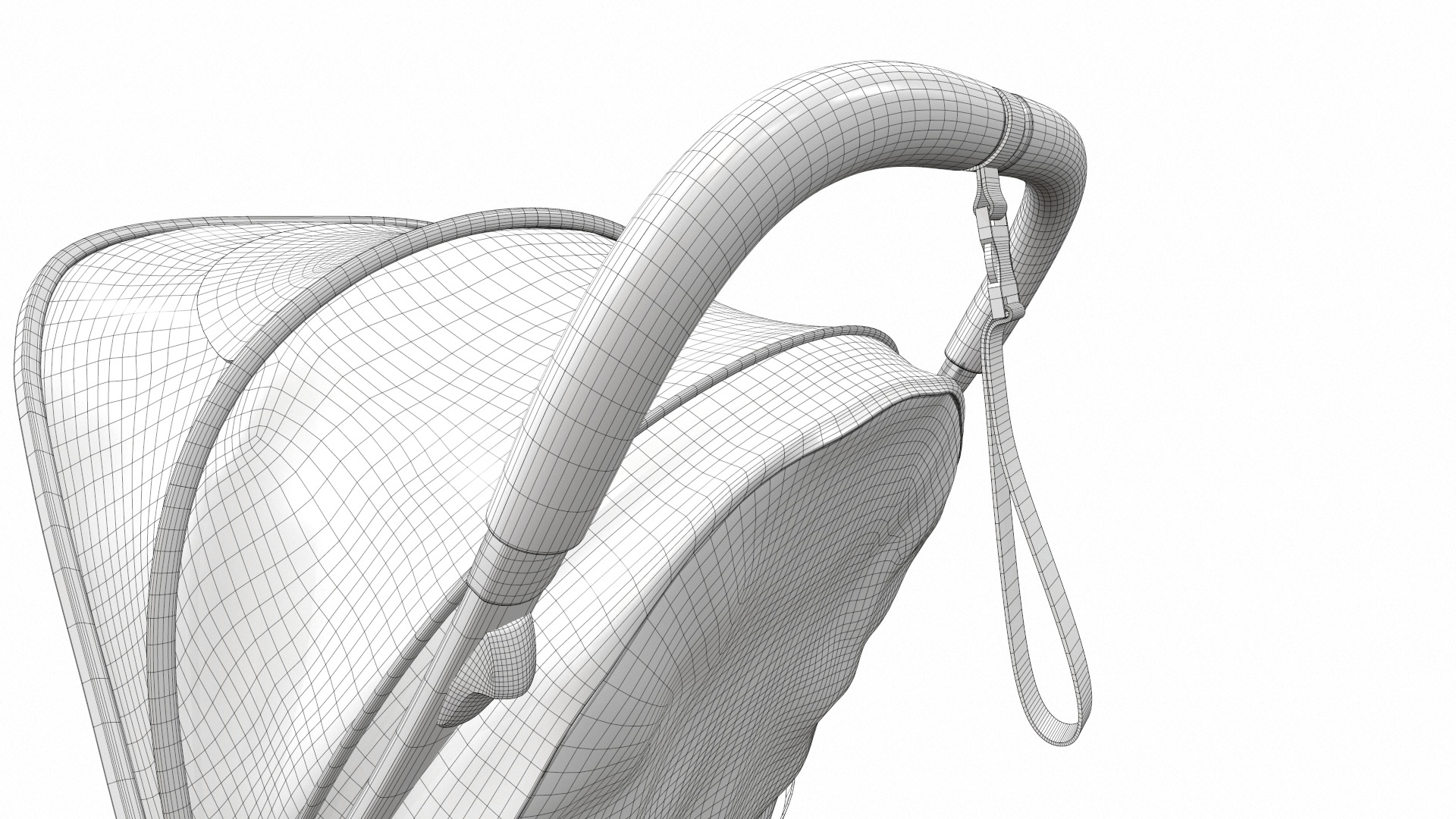 Baby stroller 11 3D model_24