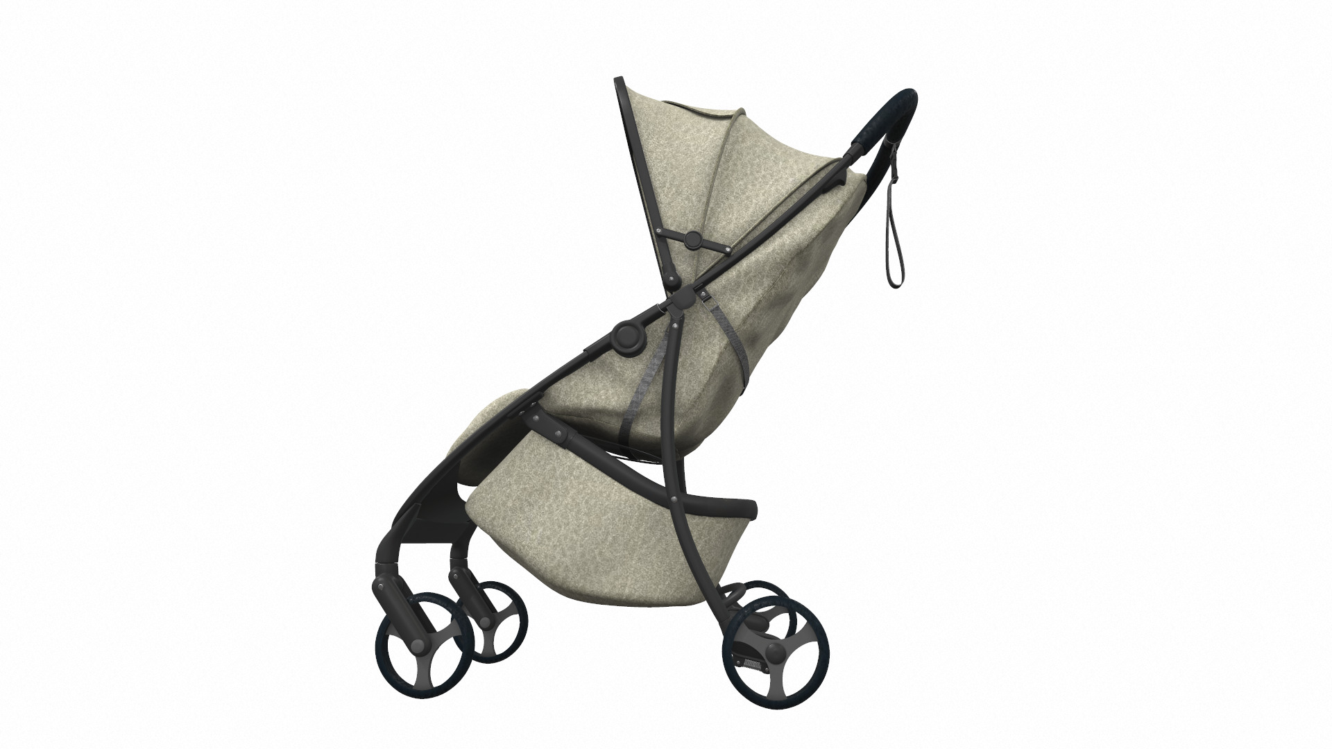 Baby stroller 11 3D model_1
