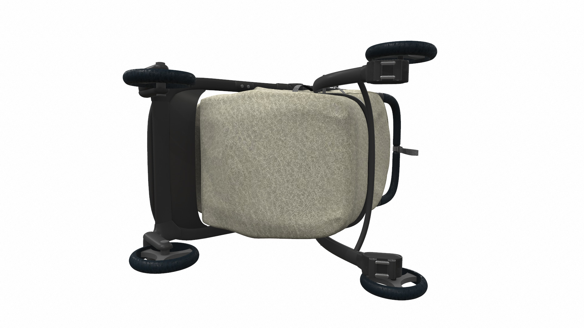 Baby stroller 11 3D model_5