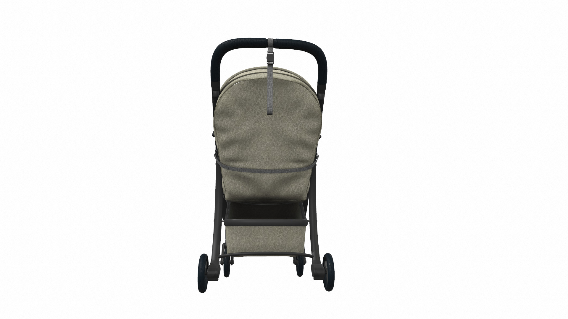 Baby stroller 11 3D model_4